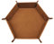 Dice Holder Tray, PU Leather Holder and Dice Rolling Mat | Portable Dice Holder and Board Game Storage Bowl, Dice Tray for Christmas, Family and Friends