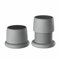Mounteps 2pcs Heavy Duty Bett Stuhl Risers Füße Bein Lift Möbel Extra Raisers Stan (grau)