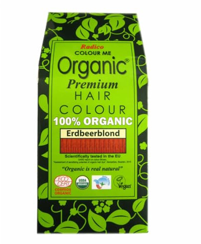 Radico Colour Me Organic Tinte Capilar Rubio Fresa 100g