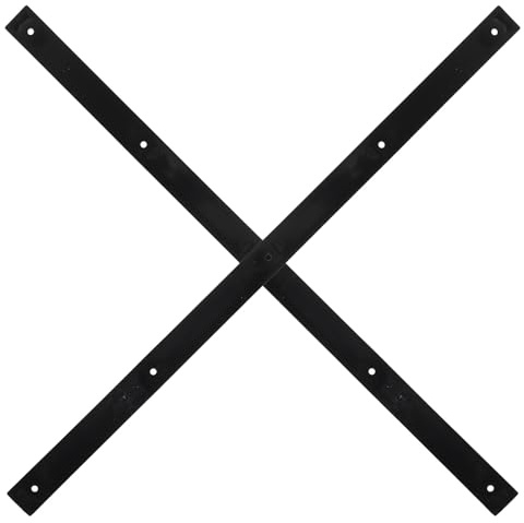 NIYANGLE Robuste Skateboard Rippenknochen aus Kunststoff 2 Stück mit Korrosionsschutz und Montage Schrauben für Longboard Decks und Skateboards
