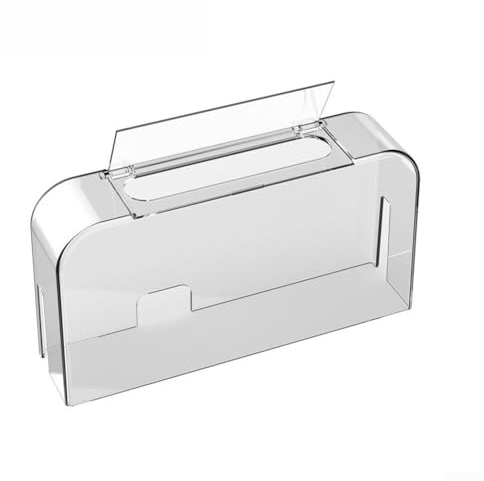 Cubierta antipolvo para Nintendo Switch 2 Dock, cubierta protectora de acrílico transparente, protección contra arañazos, para estación de consola de juegos