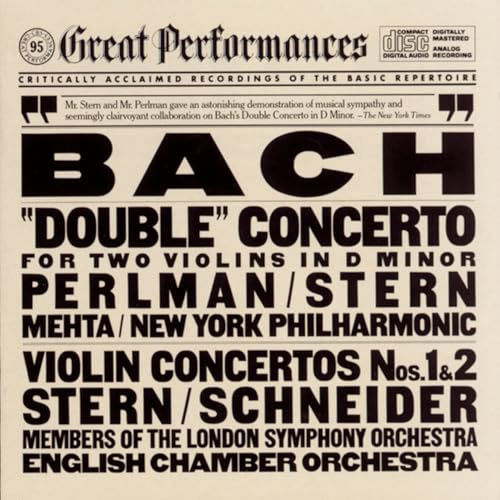 Concerto Double 2 Violins/Concerto Violin 1/2