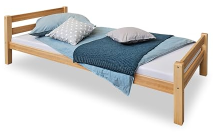 Betten-ABC Bubema Einzelbett Bambi, 90 x 200 cm, Farbe: Natur, geölt