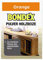 Bondex Holzbeize Pulverbeize Beutelbeize Beize auf Wasserbasis für Möbel 5er Pack (orange)