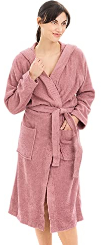 HOMELEVEL Accappatoio Uomo in Spugna con Cappuccio - Accappatoio Donna 100% Cotone - Accappatoi Taglie da M a 6XL - Morbido Assorbento e Unisex - Lavabile in Lavatrice
