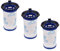 Yolando 3pcs Filtri di Ricambi per Rowenta e Tefal Air Force 360 RH9037 RH9038 RH9039 RH9051WO RH9057WO RH9086WO Aspirapolvere (Alternativa a ZR009001)