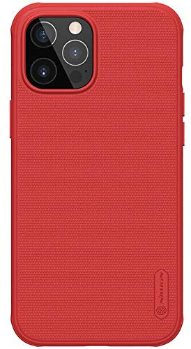 Nillkin - iPhone 12/12 Pro Case - Super Frosted Shield Pro - Back - Red