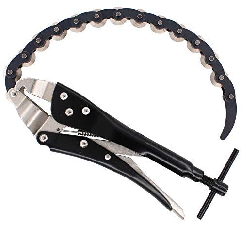 Tagliatubi per tubi di scappamento, tagliacatubi a catena, 19-83 mm, universale, per acciaio, rame, PVC, alluminio