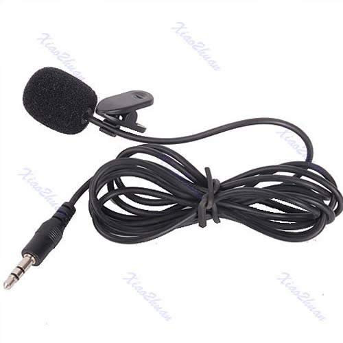 U-K Mini vivavoce Clip-On Mic Microfono per PC portatile 3,5 mm Notebook PC Pratico e popolareDauerhaft Nützlich und praktisch Nettes Design Praktisches Design und langlebig