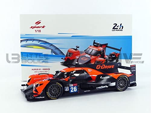 Spark 18S696 Miniature Collection Car, Orange/Black