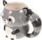 BESTonZON Cute Raccoon Ceramic Coffee Mug - Novelty Animal Shaped Cup With Handle for Home, Office, Kids, and Coffee Lovers