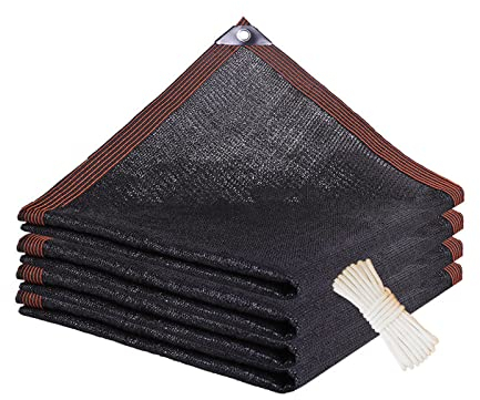 whalebee Terassenüberdachung Tarp Für Sonnenschutz, Outdoor Schwimmbad Sonnensegel Mit Ösen, HDPE Sonne Schatten Segel Wind Protection Breathable with UV Protection, Hängende Installation