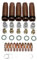 Verschleißteile Set MB 501/Typ 501 M8 0,8/1,0/1,2 Stromdüsen, Gasdüse, Düsenstock MIG/MAG…… (0,8mm Stromdüsen)