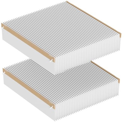 501 Replacement Furnace Filter Compatible with AprilAire 5000 Whole-House Air Purifier - 16x25x6 MERV 15, Clean Air & Dust, 2 Pack