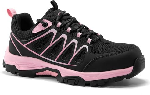 SPIEZ Unisex Scarpe Antinfortunistiche Leggere, Uomo Scarpe da Lavoro Traspirante con Intersuola Antiperforazione, Donna Calzature di Sicurezza Morbide per l'uso Quotidiano e Il Lavoro
