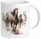 GRAZDesign Tasse Pferd mit Namen personalisiert und Spruch, Namenstasse für Kinder und Erwachsene, Kaffeebecher Keramik 330ml
