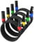 GeoHN.G XLR Cables, XLR Microphone Cables 5M 4 Pack, 3-Pin Premium Balanced Shielded XLR Speaker Cable Male to Female Balanced Mic Patch Cord