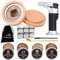 Cocktail Smoker Kit, MKNZOME Whiskey Smoker Kit mit 4 Geräuchertem Cocktail Raucher Kit Sägemehl Vatertagsgeschenk Cocktail Zubehör Bourbon Whiskey Geschenke für Männer, Vater, Ehemann, Freund