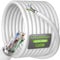 ikbc Cable Ethernet 120m Blindé, Câble Réseau Cat 6 Haute Vitesse 120m Gigabit RJ45 Cable Internet FTP Câble LAN 23 AWG 120 Mètres Exterieur Intérieur, câble d'installation pour routeur