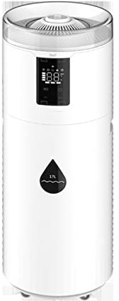 Humidifiers Top-Fill Ultrasonic Humidifier 17L, Warm and Cool Mist,360° Mist Nozzles, Remote and Humidity Monitor for Large Room Bedroom Babies 60 M2 or More, Auto Shut-off