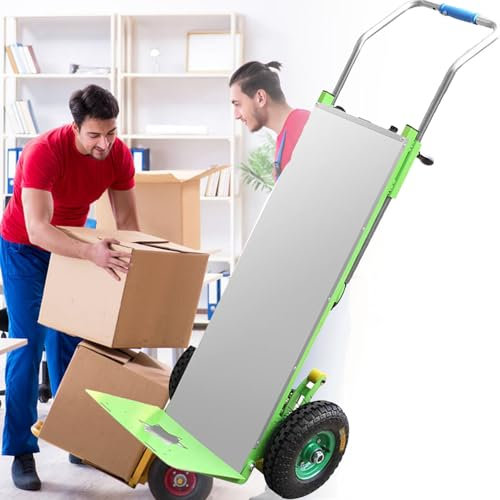 LTSRLL Carrello Manuale Pieghevole per carichi Pesanti, Carrello elevatore Elettrico Multiuso per Sacchi per Scale, Carrello Pratico per Camion con Piattaforma per acquisti, traslochi e Ufficio