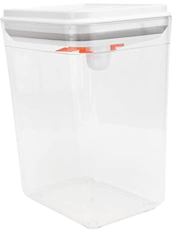 KOMBIUDA 1 Boîte Bidon De Portable Porte-lait Pot De Pour Support De Stockage De Contenant De Lait Maternisé Haute Transparence