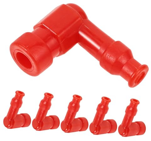 PAMINGONO 10stücke Zündkerzenstecker Ersatzset Für Motorräder Aus Robustem Eisen Und Gummimaterial Wasser Und Temperaturbeständig Mit Verbessertem Hochdruck-kappendesign Pack
