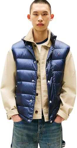 Tommy Jeans Herren Tjm Light Down Vest Ext Dm0dm21777 Weste