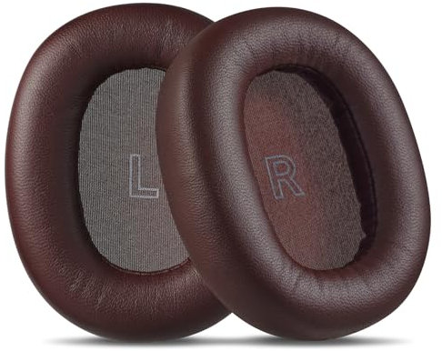 AHG Accessory House Global Almohadillas de repuesto mejoradas Beoplay H95 compatibles con auriculares Bang & Olufsen Beoplay H95 (marrón), piel de oveja, espuma de alta densidad, imán fuerte