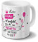 printplanet Tasse mit Namen Wyk auf Föhr - Motiv Keine Frau ist Perfekt, Aber... - Namenstasse, Kaffeebecher, Mug, Becher, Kaffeetasse - Farbe Weiß