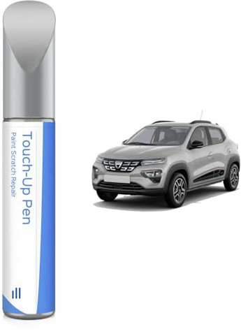 KQE Lightning Silver Metallic/Gris Eclair Couleur retouche pour Dacia Accordage précis – Réparation des rayures et des éclats