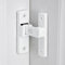 INIRET Heavy-Duty Flip Latch Lock Sliding/Swinging Door Lock Latch Bolt，for Gate,Fence,Barn,Garden,Shed and Window (3, White_90 Degree)