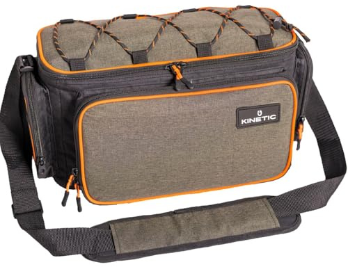 Kinetic Lure Shoulder Bag Angeltasche, 46 x 22 x 20 cm, mit Köderbox, Ködertasche, Kunstködertasche
