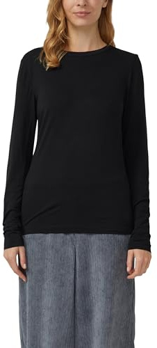 s.Oliver Feines Longsleeve aus Viskosestretch im Slim Fit