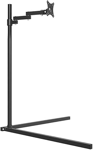 Bodentyp-stativ-LCD-monitorständer Auf Dem Boden Universeller Anhebender Und Drehbarer Mobiler Rahmen-computermonitor Ohne Querarmständer