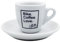 Espresso-Tasse BIKE COFFEE LOVE – 56 ml Keramiktasse mit Fahrrad-Motiv und Untertasse – Hochwertige italienische Qualität – Geschenk für Radfahrer und Kaffeeliebhaber