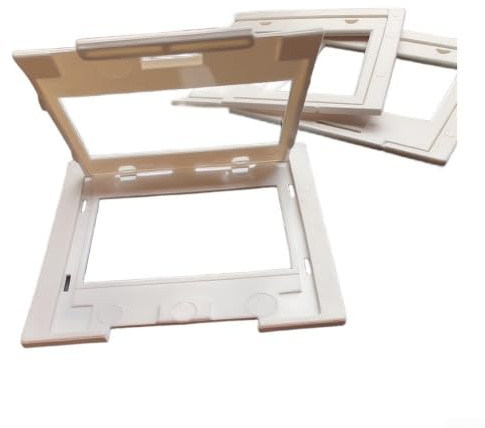 Negative Holders 5x5cm White ABS Slide Mounts for Film Digitizer Scanner Case 100 Pieces
