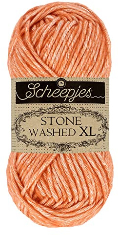 Scheepjes Stone Washed XL, 50 g Knäuel – 856 Koralle