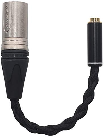 XL4-4 Cable balanceado XLR de 4 pines de alta fidelidad macho a hembra de 4,4 mm, adaptador de audio para auriculares. XL4-4.