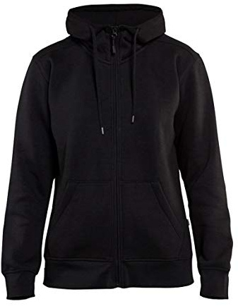 Blakläder 339510489900S Damen Hoodie Größe mit Reißverschluss in Schwarz, S