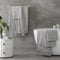 Catherine Lansfield Zero Twist 6 Piece Towel Bale Silver