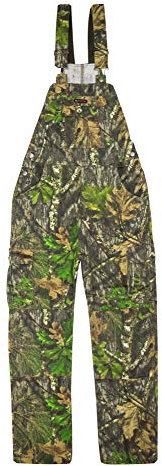 Mossy Oak Herren Cotton Mill 2.0 Camouflage Jagd-Lätzchen Overall in Mehreren Tarnmustern, Obsession, Medium