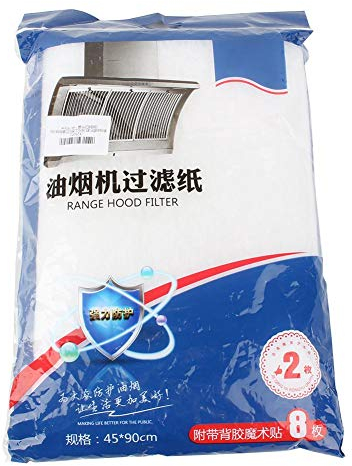 TOPINCN Filtro della Cappa Filtro Antigrasso Cappuccio Filtro Antigelo Adesivo A Prova di Olio Adesivo Carta Assorbente per Macchina da Cucina