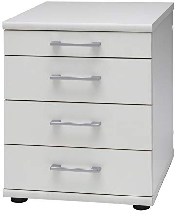 Möbelpartner Milo Büro-Container, weiß, ca. 41,6 x 50,0 x 53,4 cm