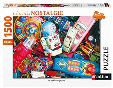 Nathan Puzzle für Erwachsene – Puzzle N 1500 P – Die Spielzeugkiste – 87804