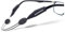 STANDWERK® Brillenband – Extrem zuverlässiges Sportbrillenband für Damen, Kinder, Herren – Brillenhalter geeignet für Sport & Freizeit – Brillenzubehör I Kurze Länge (Schwarz: kurze Länge)