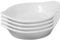 Westmark 4 Petits Bols en Céramique, Forme de Goutte, Petit, Dimensions: 8,5 x 7 x 2 cm, Céramique, Tapas + Friends, Blanc, 6975224D