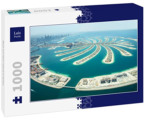 Lais Puzzle Blick auf Palm Island in Dubai 1000 Teile