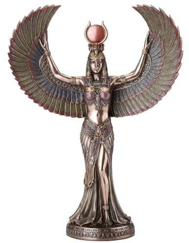 Veronese Design Statue aus kaltgegossenem Kunstharz, Bronze-Finish mit Bronze-Finish, 33 cm