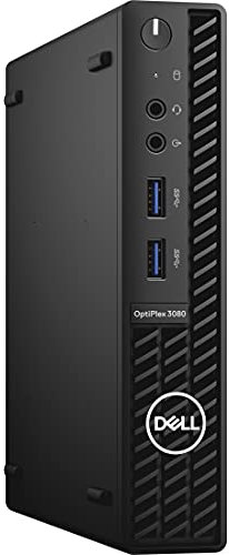 Dell OptiPlex 3000 3080 Desktop Tiny Mini Micro MFF Computer PC i5 10th Gen i5 10500T Hexa-core 2.30 GHz 16GB RAM 256GB NVMe M.2 SSD Windows 10 Pro - Free Upgrade Windows 11 Pro (Renewed)